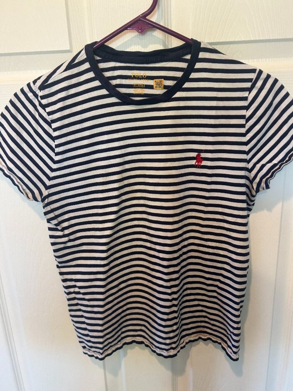 Polo Women's crew neck tee, size medium, short sleeve